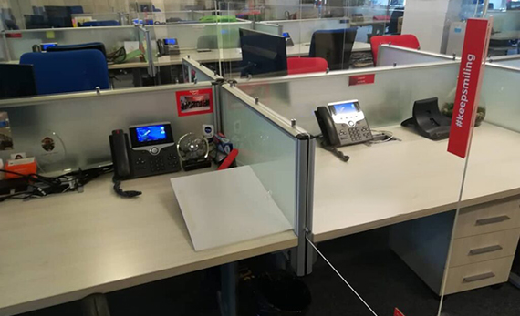 Colgate Ofis Cam Bölme — proje görseli